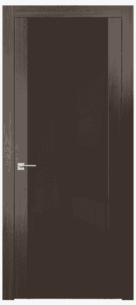 Дверь межкомнатная 4117 ШОЯ ШК. Цвет Шоколадный ясень. Материал Ciplex ламинатин. Коллекция Quadro. Картинка.