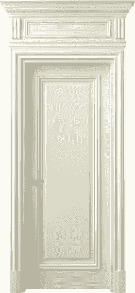 Дверь межкомнатная 7301 БМБ . Цвет Бук молочно-белый. Материал Массив бука эмаль. Коллекция Antique. Картинка.