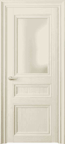 Дверь межкомнатная 2538 МОЯ САТ. Цвет Молочный ясень. Материал Ciplex ламинатин. Коллекция Centro. Картинка.
