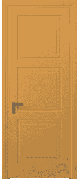 Дверь межкомнатная 8331 Пастельно-жёлтый RAL 1034. Цвет Пастельно-жёлтый RAL 1034. Материал Гладкая эмаль. Коллекция Rocca. Картинка.