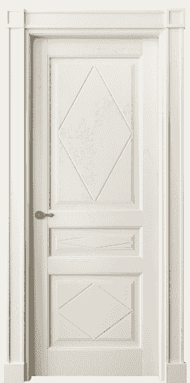Дверь межкомнатная 6345 БВЦ . Цвет Бук венециана. Материал Массив бука с патиной. Коллекция Toscana Rombo. Картинка.