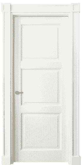 Дверь межкомнатная 6309 БЖМ. Цвет Бук жемчуг. Материал Массив бука эмаль. Коллекция Toscana Plano. Картинка.