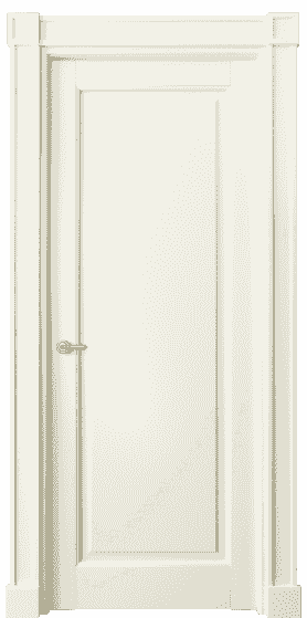 Дверь межкомнатная 6301 МБМ. Цвет Бук молочно-белый. Материал Массив бука эмаль. Коллекция Toscana Plano. Картинка.