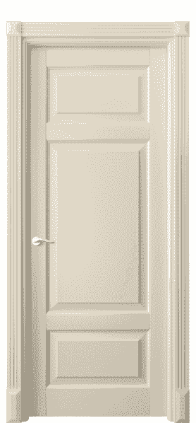Дверь межкомнатная 0721 БМЦ. Цвет Бук марципановый. Материал Массив бука эмаль. Коллекция Lignum. Картинка.