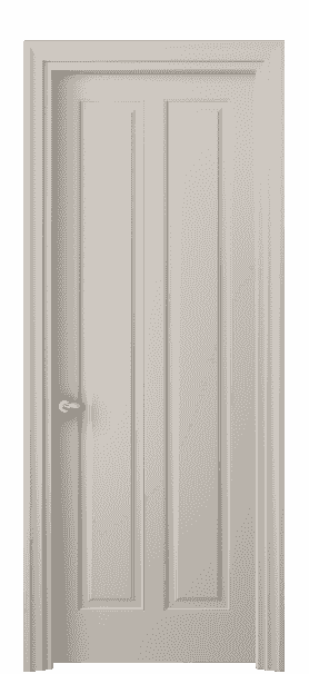 Дверь межкомнатная 8511 МСБЖ . Цвет Матовый светло-бежевый. Материал Гладкая эмаль. Коллекция Esse. Картинка.