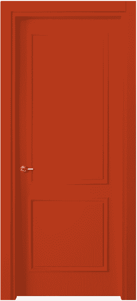 Дверь межкомнатная 8121 NCS S 2060-Y70R. Цвет NCS S 2060-Y70R. Материал Гладкая эмаль. Коллекция Paris. Картинка.