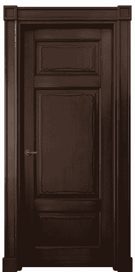 Серия 6327 - Межкомнатная дверь Toscana Elegante 6327 Бук тёмный с патиной