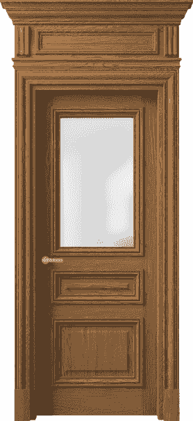 Дверь межкомнатная 7304 ДПР.М САТ. Цвет Дуб пряный матовый. Материал Массив дуба матовый. Коллекция Antique. Картинка.