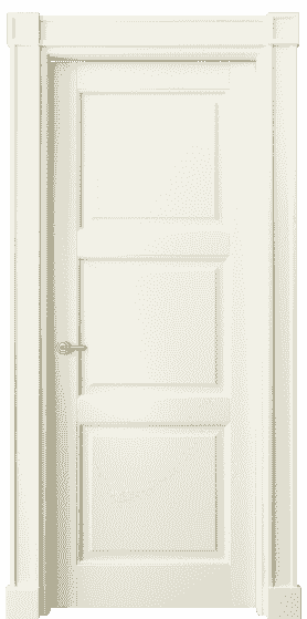 Дверь межкомнатная 6309 МБМ. Цвет Бук молочно-белый. Материал Массив бука эмаль. Коллекция Toscana Plano. Картинка.