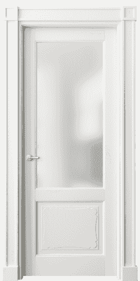 Дверь межкомнатная 6322 БС САТ. Цвет Бук серый. Материал Массив бука эмаль. Коллекция Toscana Elegante. Картинка.