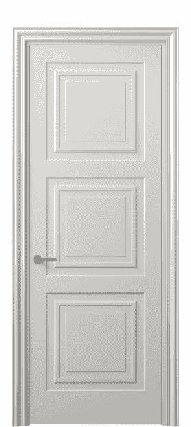Дверь межкомнатная 8431 МСР. Цвет Матовый серый. Материал Гладкая эмаль. Коллекция Mascot. Картинка.