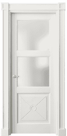 Дверь межкомнатная 6368 БС САТ. Цвет Бук серый. Материал Массив бука эмаль. Коллекция Toscana Litera. Картинка.