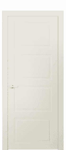 Дверь межкомнатная 8004 ММБ. Цвет Матовый молочно-белый. Материал Гладкая эмаль. Коллекция Neo Classic. Картинка.