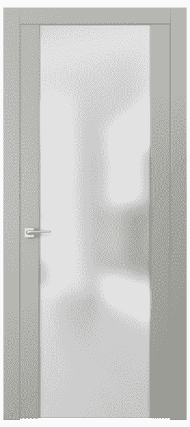 Дверь межкомнатная 4114q СШ САТ. Цвет Серый шёлк. Материал Ciplex ламинатин. Коллекция Quadro. Картинка.