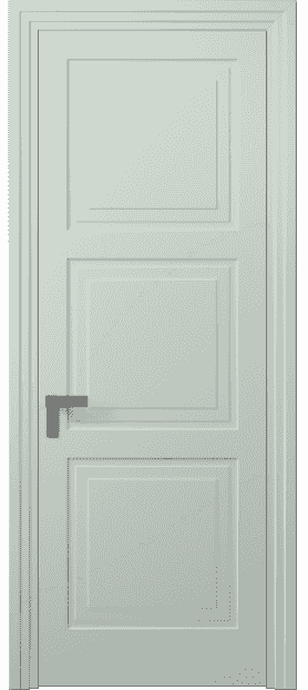 Дверь межкомнатная 8331 NCS S 1005-B80G. Цвет NCS S 1005-B80G. Материал Гладкая эмаль. Коллекция Rocca. Картинка.