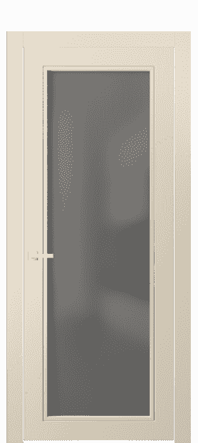 Дверь межкомнатная 8000 ММЦ СЕР САТ. Цвет Матовый марципановый. Материал Гладкая эмаль. Коллекция Neo Classic. Картинка.