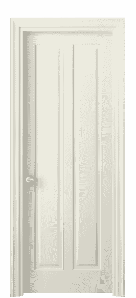 Дверь межкомнатная 8511 ММБ . Цвет Матовый молочно-белый. Материал Гладкая эмаль. Коллекция Esse. Картинка.