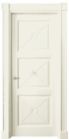 Дверь межкомнатная 6369 МБМ. Цвет Бук молочно-белый. Материал Массив бука эмаль. Коллекция Toscana Litera. Картинка.