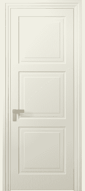 Дверь межкомнатная 8331 ММБ. Цвет Матовый молочно-белый. Материал Гладкая эмаль. Коллекция Rocca. Картинка.