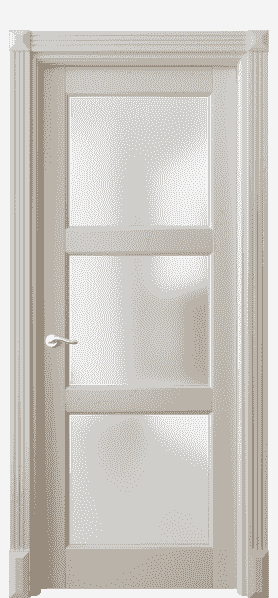 Дверь межкомнатная 0730 БСБЖ САТ. Цвет Бук светло-бежевый. Материал Массив бука эмаль. Коллекция Lignum. Картинка.
