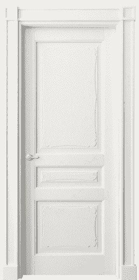 Дверь межкомнатная 6325 БС . Цвет Бук серый. Материал Массив бука эмаль. Коллекция Toscana Elegante. Картинка.