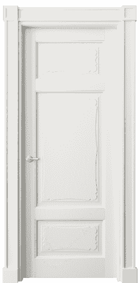 Дверь межкомнатная 6327 БС. Цвет Бук серый. Материал Массив бука эмаль. Коллекция Toscana Elegante. Картинка.