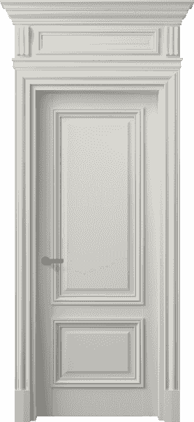 Дверь межкомнатная 7303 БС . Цвет Бук серый. Материал Массив бука эмаль. Коллекция Antique. Картинка.