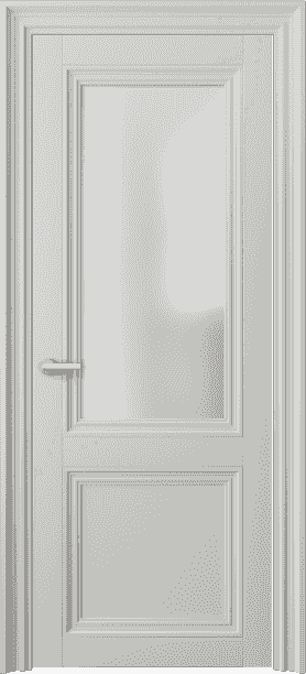 Дверь межкомнатная 2524 СШ Серый шёлк САТ. Цвет Серый шёлк. Материал Ciplex ламинатин. Коллекция Centro. Картинка.
