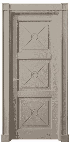 Дверь межкомнатная 6369 ББСК. Цвет Бук бисквитный. Материал Массив бука эмаль. Коллекция Toscana Litera. Картинка.
