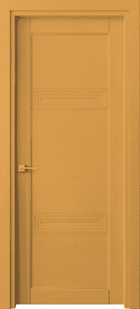Дверь межкомнатная 6111 Пастельно-жёлтый RAL 1034. Цвет Пастельно-жёлтый RAL 1034. Материал Массив дуба эмаль. Коллекция Ego. Картинка.