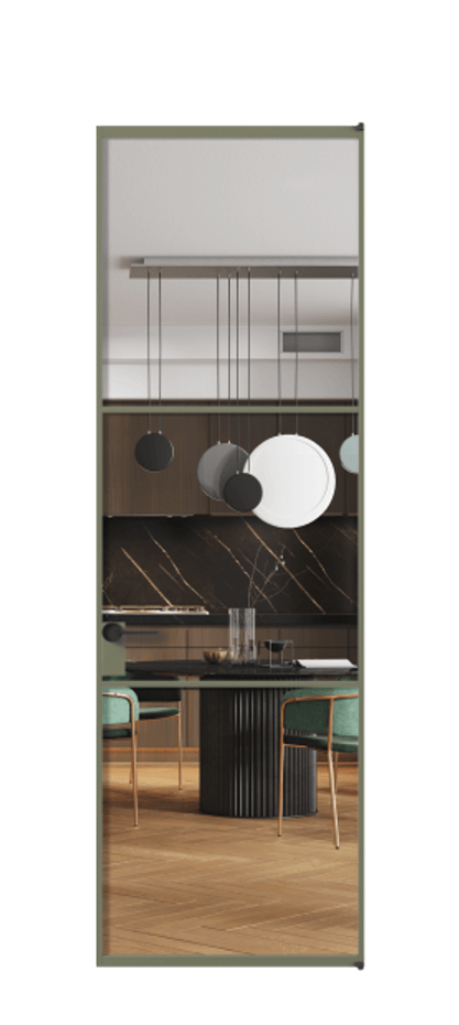 Алюминиевая дверь АЛПЛ040.03 Алюминий оливковый тёмный Прозрачное стекло "Crystal Vision", калёное, 6 мм. Без короба АОТ Цена 143390 Стоимость комплекта двери включает:
1. Полотно (600/650/700/750/800/850/900/950*2000-2400 мм).
2. Короб
3. Комплект фурнитуры (2 торцевые петли и магнитный замок с ответной планкой). Фабрика дверей Волховец 8 (800) 551 43 19 Алюминиевая дверь АЛПЛ040.03 Алюминий оливковый тёмный Прозрачное стекло "Crystal Vision", калёное, 6 мм Цена 143390 | Volhovec