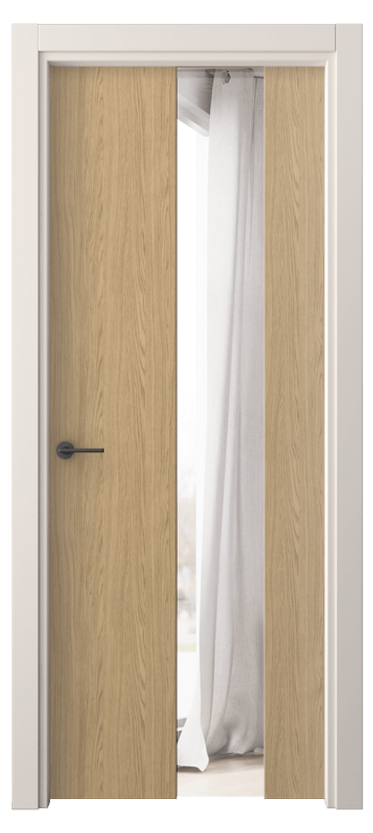 Межкомнатная дверь Freedom 4226 Жемчужный дуб Двустороннее зеркало, триплекс Цена 34239 ₽ | Volhovec