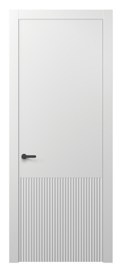 Межкомнатная дверь Альба 8645 Матовый белоснежный  Цена 47999 ₽ | Volhovec