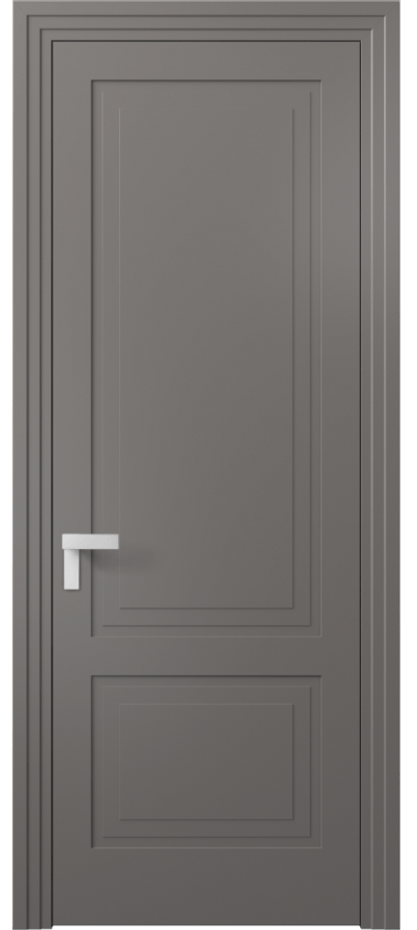 Межкомнатная дверь Рокка АКП 8351 Матовый классический серый  Цена 85399 ₽ | Volhovec
