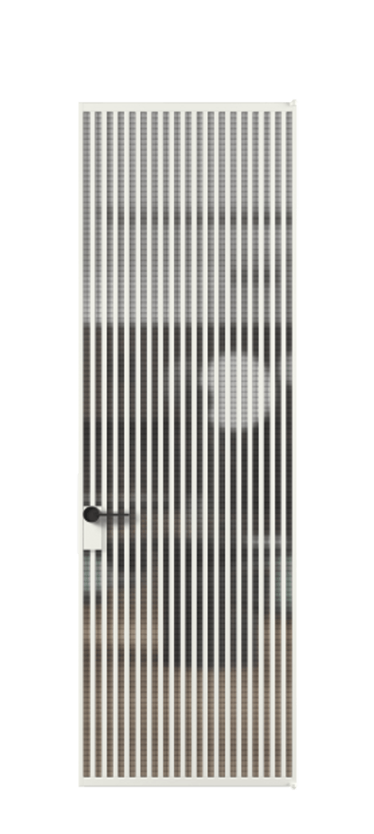 Алюминиевая дверь АЛПЛ040.06 Алюминий светло-серый Декоративное стекло с сеткой "Mesh silver", триплекс. Без короба АССР Цена 199890 Стоимость комплекта двери включает:
1. Полотно (600/650/700/750/800/850/900/950*2000-2400 мм).
2. Короб
3. Комплект фурнитуры (2 торцевые петли и магнитный замок с ответной планкой). Фабрика дверей Волховец 8 (800) 551 43 19 Алюминиевая дверь АЛПЛ040.06 Алюминий светло-серый Декоративное стекло с сеткой "Mesh silver", триплекс Цена 199890 | Volhovec