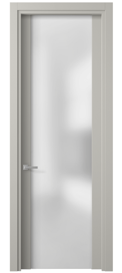 Дверь межкомнатная Planum 4114 Матовый тёплый серый Сатинированное стекло Гладкий наличник МТСР Цена 59299 ₽ Наличники уже входят в базовый комплект. Фабрика дверей Волховец 8 (800) 551 43 19 Межкомнатная дверь Planum 4114 Матовый тёплый серый Сатинированное стекло Цена 59299 ₽ | Volhovec