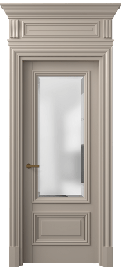 Дверь межкомнатная Antique 7306 Бук бисквитный Сатинированное стекло с фацетом, 6 мм КЭП + Объёмный фриз + Карниз ББСК Цена 155229 ₽ Наличники уже входят в базовый комплект. Фабрика дверей Волховец 8 (800) 551 43 19 Межкомнатная дверь Antique 7306 Бук бисквитный Сатинированное стекло с фацетом, 6 мм Цена 155229 ₽ | Volhovec