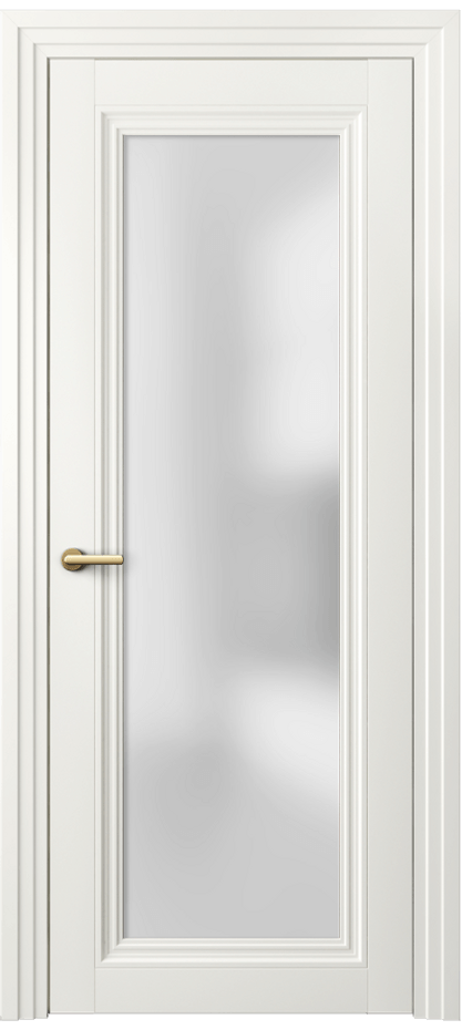 Межкомнатная дверь Centro 2502 Матовый жемчужный Сатинированное стекло Цена 74599 ₽ | Volhovec