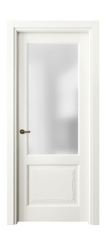 Межкомнатная дверь Toscana Elegante 6322 Бук жемчуг Сатинированное стекло. Цена 91799 #CURRENCY# | Volhovec