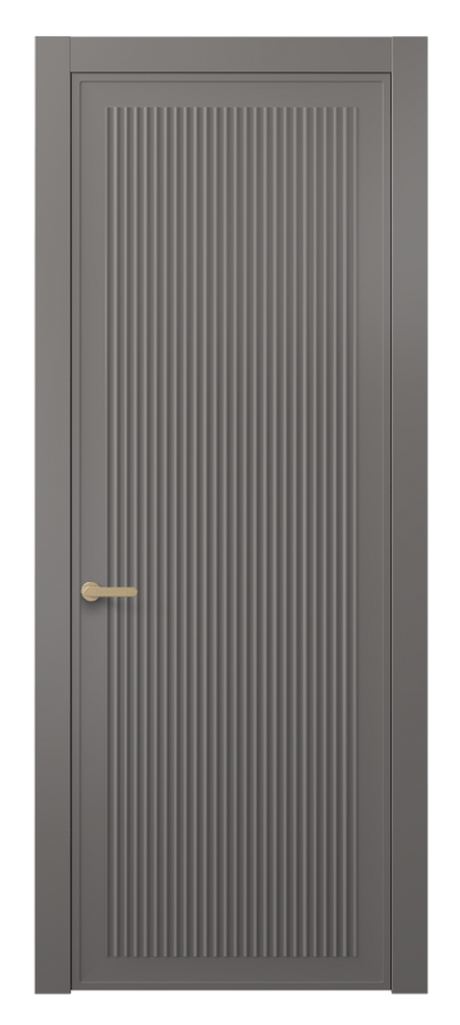 Межкомнатная дверь Альба 8642 Матовый классический серый  Цена 40199 ₽ | Volhovec