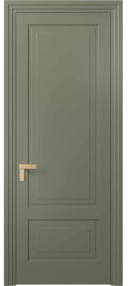 Межкомнатная дверь Rocca 8341 Матовый оливковый тёмный  Цена 74999 ₽ | Volhovec