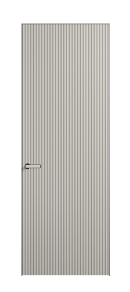 Дверь межкомнатная Velvet АКП 8201 Матовый облачно-серый. Скрытый короб Черный Цена 53351 . Фабрика дверей Волховец 8 (800) 551 43 19 Межкомнатная дверь Velvet АКП 8201 Матовый облачно-серый. Цена 53351  | Volhovec