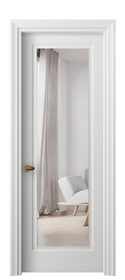 Дверь межкомнатная Esse 8503 Матовый светло-серый Двустороннее зеркало, триплекс, 7 мм Фигурный универсальный наличник МССР Цена 47599 ₽ Наличники уже входят в базовый комплект. Фабрика дверей Волховец 8 (800) 551 43 19 Межкомнатная дверь Esse 8503 Матовый светло-серый Двустороннее зеркало, триплекс, 7 мм Цена 47599 ₽ | Volhovec