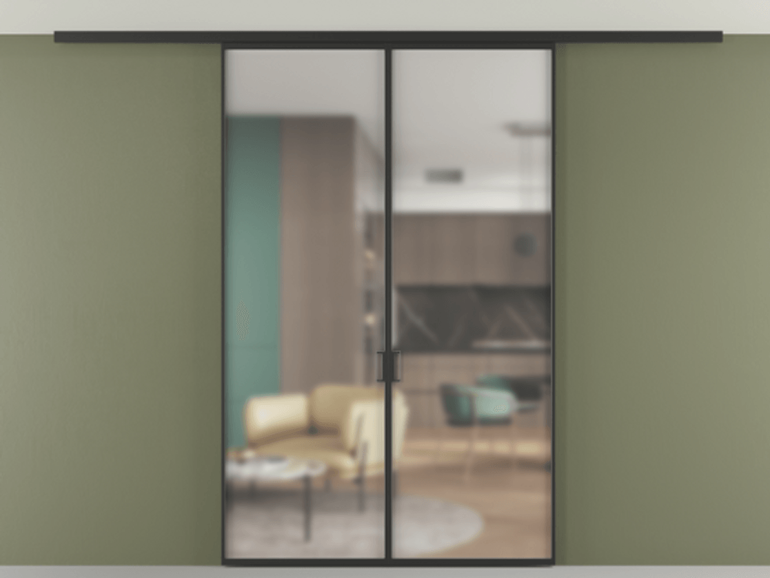 Перегородка Formato вдоль стены на потолок двустворчатая АЛПР 040.01 Алюминий Черный Сатинированное стекло "Matelux Crystal Vision", калёное, матовое, каленое 6 мм. Скрытый короб ЧЕР Цена 223460 ₽ 1. Полотно 2 шт. (800/2100 мм)
2. Комплект установки раздвижной системы
3. Базовый комплект фурнитуры
4.Ручка RONDO
. Фабрика дверей Волховец 8 (800) 551 43 19 Перегородка Formato вдоль стены на потолок двустворчатая АЛПР 040.01 Алюминий Черный Сатинированное стекло "Matelux Crystal Vision", калёное, матовое, каленое 6 мм Цена 223460 ₽ | Volhovec