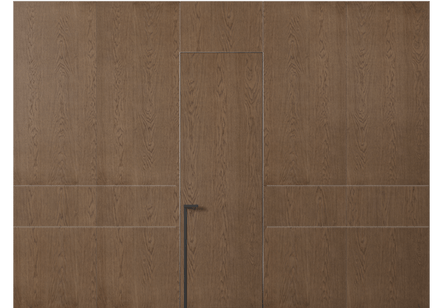 Панели для отделки стен Панель Шпон с эффектом NaturWood. Цвет Дуб серый матовый. Материал Шпон Naturwood. Коллекция Шпон с эффектом NaturWood. Картинка.