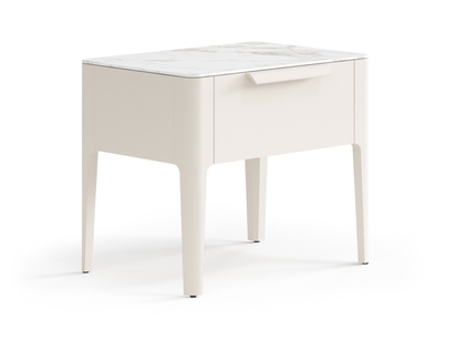 Мебель Тумба прикроватная Piega 1 ящик. Цвет Матовый бежево-серый. Материал Гладкая эмаль. Коллекция Тумба прикроватная Piega 1 ящик. Фото. Мебель Тумба прикроватная Piega 1 ящик. Цвет Матовый бежево-серый. Материал Гладкая эмаль. Коллекция Тумба прикроватная Piega 1 ящик. Картинка.