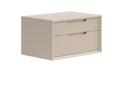 Мебель Тумба подвесная прикроватная Velvet 2 ящика. Цвет Матовый бисквитный. Материал Гладкая эмаль. Коллекция Тумба подвесная прикроватная Velvet 2 ящика. Фото. Мебель Тумба подвесная прикроватная Velvet 2 ящика. Цвет Матовый бисквитный. Материал Гладкая эмаль. Коллекция Тумба подвесная прикроватная Velvet 2 ящика. Картинка.