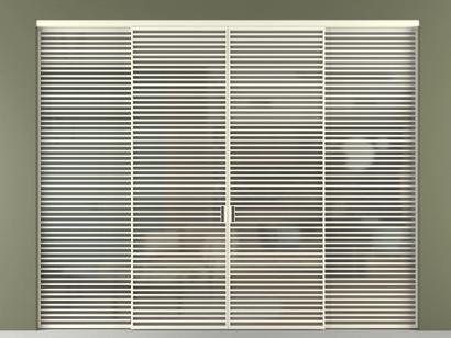 Алюминевая перегородка АЛПР 040.07_АМБ_Серый сатин триплекс_new. Цвет Алюминий молочно-белый. Материал Алюминий в эмали. Коллекция Перегородка Formato внутри проёма четырёхстворчатая. Фото. Алюминевая перегородка АЛПР 040.07_АМБ_Серый сатин триплекс_new. Цвет Алюминий молочно-белый. Материал Алюминий в эмали. Коллекция Перегородка Formato внутри проёма четырёхстворчатая. Картинка.