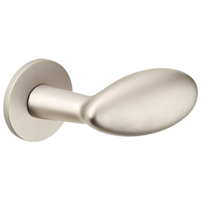 Ручки для дверей Ручка дверная Овум. Цвет Никель матовый. Коллекция Овум. Картинка.