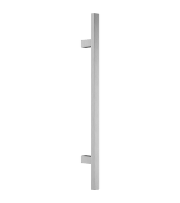 Ручки для дверей Ручка дверная SOLID SQUARE. Цвет Матовый хром. Коллекция SOLID SQUARE. Картинка.